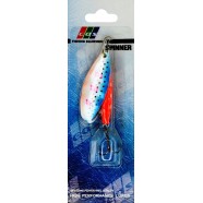 Блешня на хижу рибу, обертова, EOS S0013A, вага 14,5 г, колір GS461002